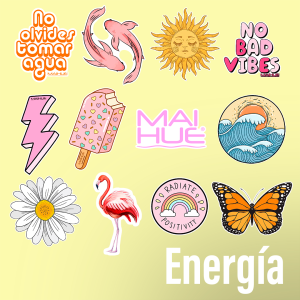 Pack de Stickers Energía